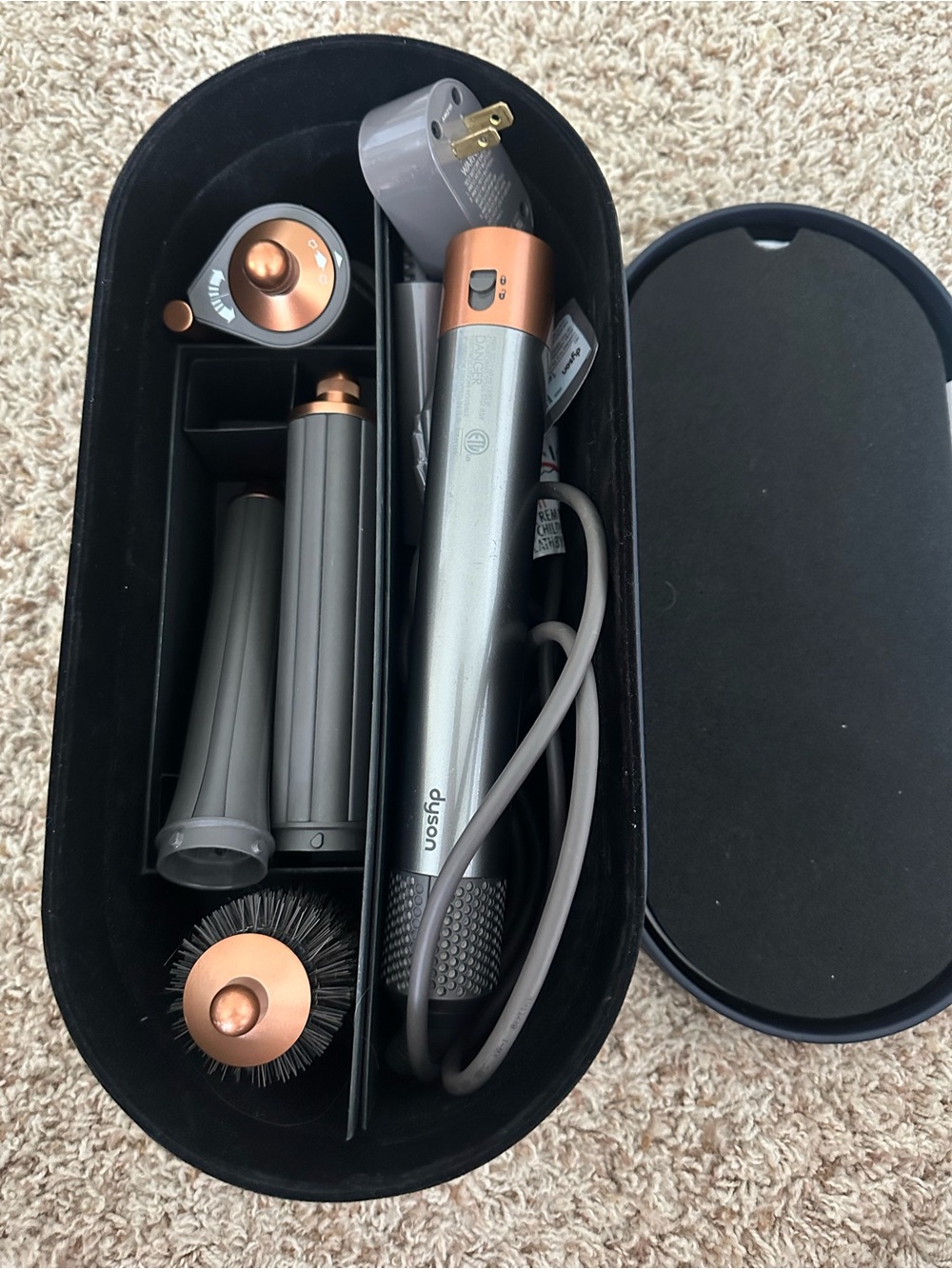 Dyson Airwrap Complete Set- Grey & Copper